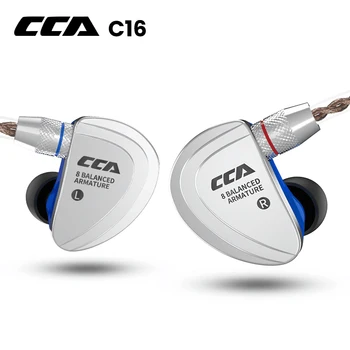 CCA C16 8BA HIFI Fül Monitor Fülhallgató Levehető Kábel