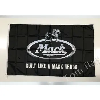 Mac teherautók zászló, 90 * 150 CM, 100% - os király polyster zászló banner