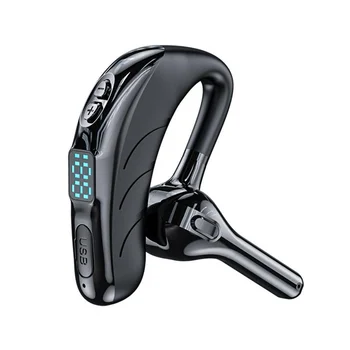 X13 Egyetlen Ear Fülhallgató Mikrofon, Bluetooth 5.1 Fülhallgató zajszűrő Vízálló Fülhallgató Vezeték nélküli Kihangosító Hosszú Készenléti Idő