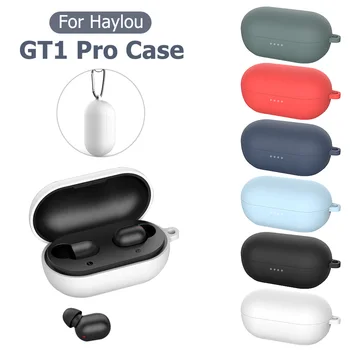 Puha Szilikon Védő Ütésálló Bluetooth Fülhallgató Esetében Haylou GT1 Pro Luxus Vékony Vezeték nélküli Fejhallgató Esetekben A GT1 Pro