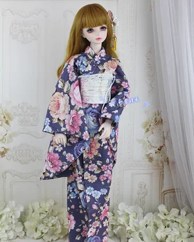 1/6 1/4 1/3 BJD Kiegészítők baba ruházat Japán Kimonó yukata a BJD/SD random szín,nem tartalmazzák a baba,cipő,paróka, valamint egyéb
