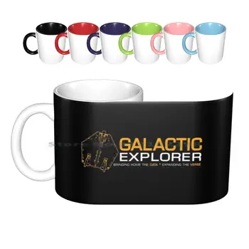 Elit Veszélyes : Galaktikus Explorer Matrica Kerámia Bögre Kávés Csésze Tej, Tea Bögre Elit Veszélyes Madjack Videó, Játék, Játék