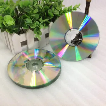 Nagykereskedelmi 10 Lemezek Ezüst Vissza Nyomtatható Felület 700 MB 52x CD-R Lemezek
