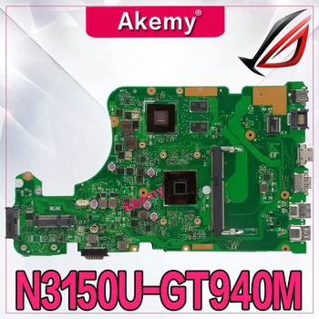 Akemy X555SJ Notebook Alaplap N3150 CPU Asus X555S X555SJ A555S laptop Alaplap X555SJ Alaplap alaplap X555SJ