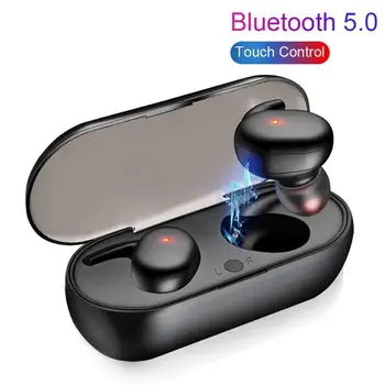 Y30 TWS Vezeték nélküli Blutooth 5.0 Fülhallgató zajszűrő Headset 3D Sztereo Hang, Zene In-ear Fülhallgató, Android, IOS mobiltelefon