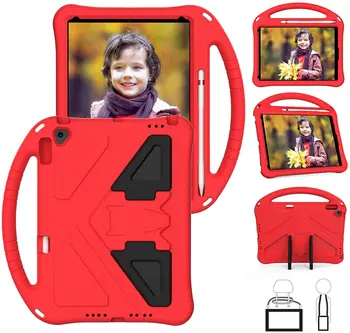 EVA Ütésálló Esetben a Kindle Fire HD-10 Tablet 11 Generációs 2021 Biztonságos Rajzfilm Fedél Carry Fogantyúk a Gyerekek, Gyerekek,