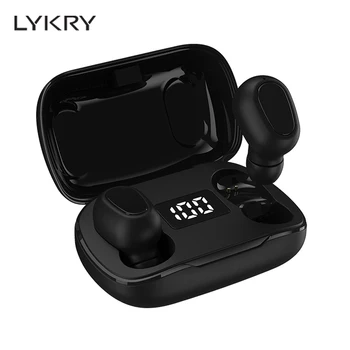 LYKRY L21 Pro Vezeték nélküli Bluetooth Fülhallgató A mikrofonos Fülhallgatót a Telefon Android Earset HIFI Sztereó Fejhallgató Játék Fülbe