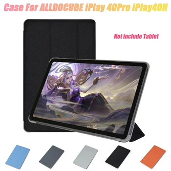 FORRÓ-Tablet Esetében Alldocube IPlay 40 Pro IPlay 40H 10.4 Hüvelyk PU Esetben Anti-Csepp Esetben Tablet Állvány KOCKA IPlay 40H