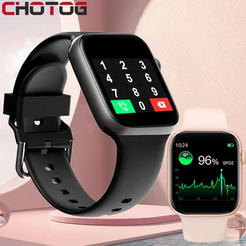 Bluetooth Hívás Intelligens Karóra Férfi Sport Smartwatch Nő a Vérnyomás, pulzusszám, IP67 Vízálló Fitness Tracker Android IOS