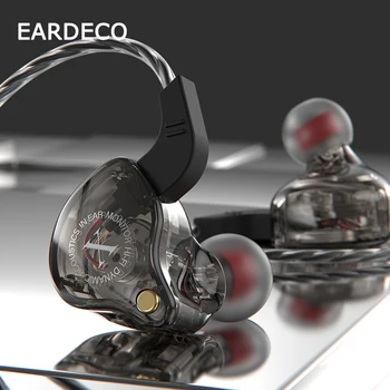 EARDECO Mobil, Vezetékes Fejhallgató Bass 3,5 mm-es Telefon Fülhallgató Sztereó Fülhallgató Mikrofon Fülhallgató, hi-fi Zene Sport Fülhallgató