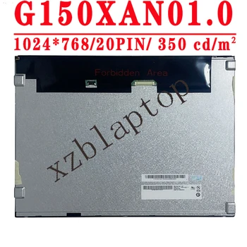 G150XAN01.0 G150XAN01 0 LCD képernyő 15.0 hüvelyk 1024x768 20PINS LVDS 350 cd/m2, 60% NTSC 60 hz-en kontrasztarány 1000:1 LCD-Képernyő