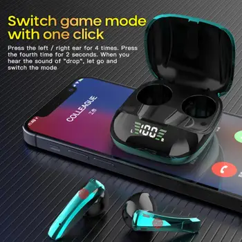 2021 Új E68 Hordozható Bluetooth-Lítás, Vezeték nélküli Fülhallgató Sport Vízálló Hi-Fi Sztereó Hang TWS Headset zajszűrős Fülhallgatót