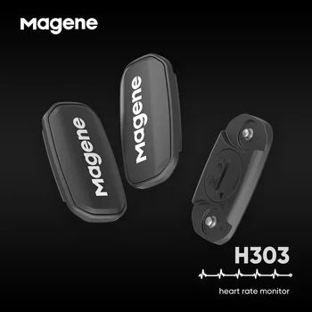 Magene H303 pulzusszám Érzékelő Bluetooth HANGYA Frissítés H64 HR Monitor Mellkas Heveder Kettős Módban a Számítógép, Kerékpár Sport Zenekar Öv