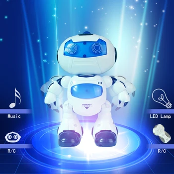 RC Okos, Intelligens Robot Séta Tér Robot Akció Távirányító Járni Ember, Játékok, Zene&Light Hobbi Születésnapi Ajándék Gyerekeknek