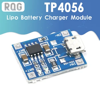 TP4056 1A Lipo Akkumulátor Töltés Fedélzeten Töltő Modul lítium akkumulátor DIY MIKRO-Port USB-Mike