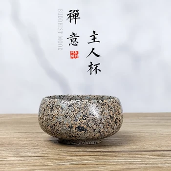 Shenshige Kínai Maifan Kő Teáscsésze Zen Csésze Vörös Teáscsésze Kung Fu Teáscsésze Mester Kupa Kő Csésze Tea Csésze
