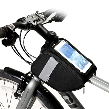 Roswheel Sahoo Sorozat 122005 Bike Kerékpár Felső Cső Elülső Keret Sejt Mobil Telefon Táska Az Esetben Jogosult Az Esetben Pannier