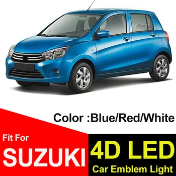 4D LED Jelkép Kiterjed Auto Tartozék Hátsó Csomagtartó Jelvény Logó Lámpa Fényt A SWIFT Alto Jimny Autó Stílus