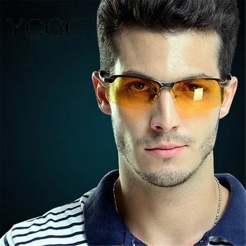 2021 Új Divat Photochromic Polarizált Napszemüveg Férfi Vezetési Szemüveg Nap Éjjellátó Vezető Szemüveg Oculos De Sol Masculino