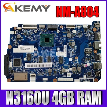 AKemy a Lenovo 110-15IBR CG520 NM-A804 Laptop alaplap CPU N3160 4G RAM, 100% - os vizsgálat 5B20L77433