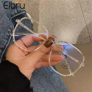 Elbru-1.0-1.5-2.0 Hogy-6.0 Átlátszó Rövidlátás Szemüveg Anti Kék Sugarak A Férfiak, A Nők Fekete Szemüveg Receptem Rövidlátó Szemüveg