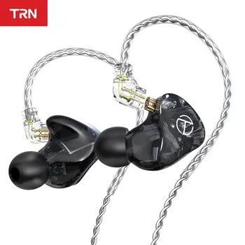 TRN X7 7BA Kiegyensúlyozott Armatúra In Ear Fülhallgató HIFI Zene Sprot Fülhallgató Zaj Fülhallgató Fülbe Cserélhető Kábel BA15 MT1 CS2