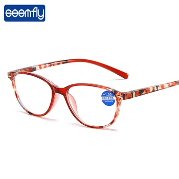 seemfly Férfiak Nők Olvasó szemüveg Anti-kék Fény Ultrakönnyű Vintage Szemüveg Presbyopic Szemüveg +1.0 +1.5 +2.0 +2.5 +3.5 +4.0