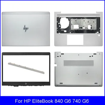 Új Laptop LCD hátlap A HP EliteBook 840 G6 740 G6 Előlapot Palmrest Alsó burkolat Zsanér Fedél Hálózati Kártya Fedelét Érintés