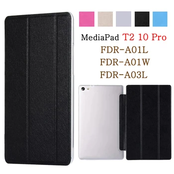 Tablet esetében alapvetően Huawei MediaPad 10 T2 Pro esetben FDR-A01L FDR-A01W FDR-A03L M2 Lite 10.1 bőr flip cover állni az esetben a shell