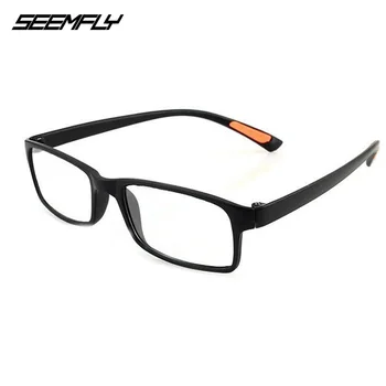 Seemfly TR90 Ultrakönnyű Olvasó Szemüveg Férfiak Nők Tiszta Lencse Presbyopic Szemüveg Távollátás Szemüvegek Szemüveg +1.5 2.5 3.5