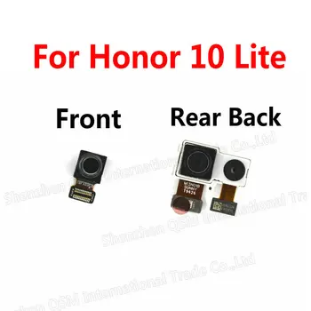 Eredeti Első, mind a Hátsó Hátsó Kamera A Huawei Honor 10 Lite Fő Néző Kamera Modul Flex Csere Alkatrészek