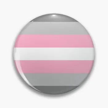 Demigirl Pride Flag Puha Gombot A Pin-Kreatív Gallér Aranyos Kalap Szerető, Dekoráció, Jelvény, Divat Ékszerek Fém Ruha Ajándék, Vicces Nők