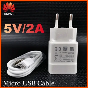 Huawei 5V/2A Töltő Eredeti EU/US Adapter 2A Micro USB Kábel Fali Töltő Huawei Nova 5i Pro Nova 2s 5Z 4e Mate40E