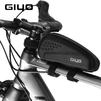GIYO Kerékpár Táska Kis Csomag Kerékpár Pannier Aero Keret Üzemanyag Táskák MTB Verseny Országúti Kerékpár Első Esetben Pack Felső Cső Táska