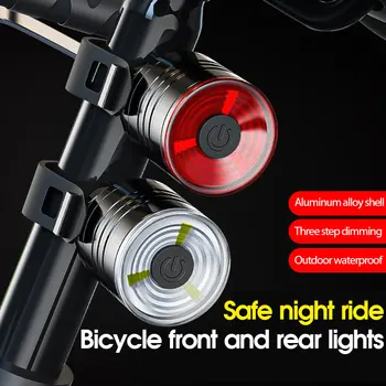 Bicikli hátsó lámpa Vízálló MTB Kerékpár Lámpa elemes Figyelmeztetés Kerékpár hátsó Lámpa LED Fényszóró Hátsó Lámpa Kerékpár Kiegészítők