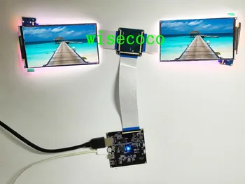 3840*2160 5.5 hüvelykes, 4K panel IPS lcd kettős LCD modul screen display, hogy MIPI vezérlő tábla a Raspberry Pi 3