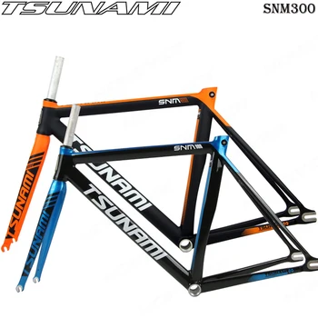 CUNAMI SNM300 Bike Keret Fix Felszerelés Frameset Alumínium Villa Kerékpár Váz Kerékpár Alkatrészek 52cm 55cm