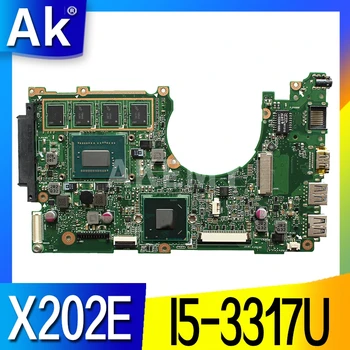 Az Asus I5-3317U/4G Memória X202E X201E S200E X201EP laptop alaplap tesztelt, 100% - os munka eredeti alaplapja