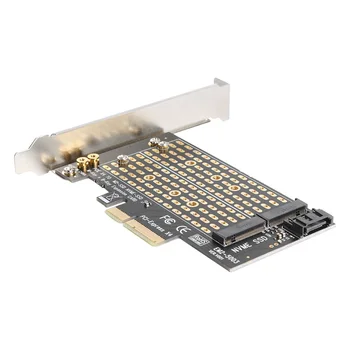 M+B Gombot SSD PCIE Adapter M. 2 NVME Modul PCI-E 3.0 X4 SATA bővítőkártya Office Gondoskodó Számítógépes Kellékek