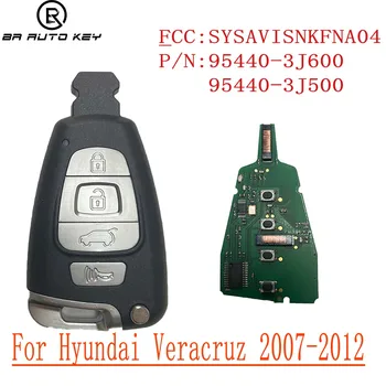 Okos Közelség Távoli Autó távirányító Hyundai Veracruz 2007-2012-es, 315/434MHZ ID46 Chip Fob 4 Gomb 95440-3J600 3J500