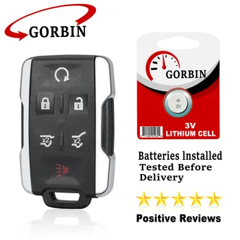 GORBIN 5+1 6 Gombokat 314Mhz Autó Távirányító Gombot a Chevrolet Suburban tahoe Yukon 2015 Chevrolet Kulcs M3N32337100