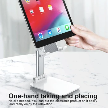 Összecsukható Fém Asztal Moblie Telefon, Tablet Jogosultja Állítható Mobiltelefon Állni Támogatási Telefon Tablet Kihúzható Telefon Jogosultja