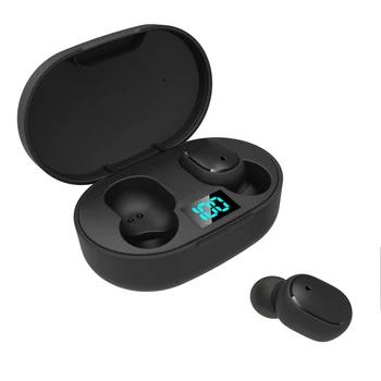 E6S TWS Bluetooth Fejhallgató Sztereó LED Kijelző A Mobil Telefont, Vezeték nélküli Fülhallgató A Fülében Fülhallgató, Kihangosító Sport Fülhallgató
