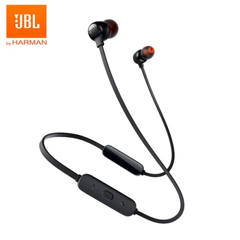 JBL DALLAM 115BT Vezeték nélküli Bluetooth Fülhallgató T115BT Sport Basszus Hang Sebessége Töltő Fülhallgató Mágneses Fülhallgató, 3 gombos Távirányító Mikrofon