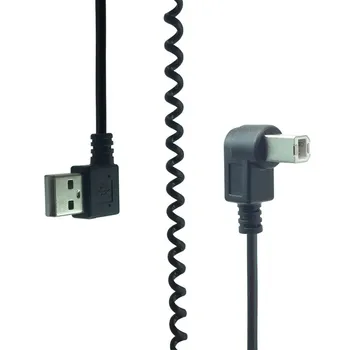 Kábel USB-Nyomtató USB 2.0-s Férfi-USB B Férfi Canon Epson HP USB DAC Kiterjesztését Spirng Kábelek