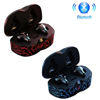 Vezeték nélküli Fejhallgató Kék fogat V5.1 Játék Fülhallgató, Alacsony Késleltetésű Gaming Headset 8D Sztereó Zenét Fülhallgató IPX6 Vízálló