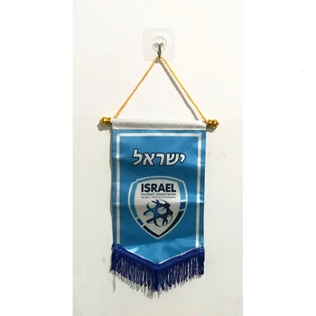 Zászló Izrael Nemzeti Labdarúgó-30cm*20 cm Méretű kétoldalas Karácsonyi díszek Lógnak Zászló Banner Ajándékok
