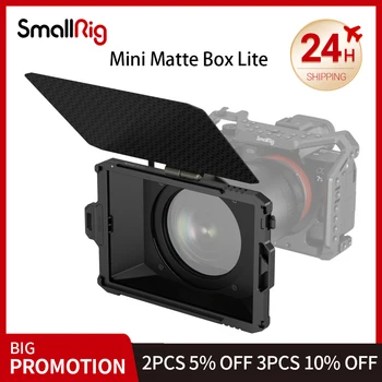 SmallRig Mini Matt Doboz Lite a tükör nélküli DSLR Kamerák Kompatibilis 52mm/55mm/58mm/62mm/67mm/72mm/77mm/82mm/86mm Lencse 3575