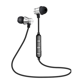 Mágneses Bluetooth Fülhallgató Sport Vezeték Nélküli Fejhallgató, Bluetooth Headset, Kihangosító, Fülhallgató, Mikrofon Huawei Samsung Xiaomi