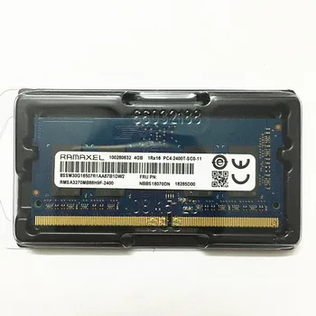 RAMAXEL DDR4 RAM 4GB 2400MHz DDR4 Laptop Memória 4GB 1Rx16 PC4-2400T-SC0-11 Notebook Ram ddr4